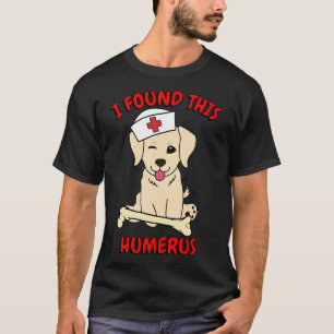 Camiseta Funny Golden Retriever cuenta un Chiste cojo