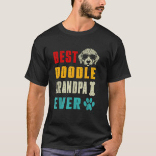 Camiseta Funny Goldendoodle Dad Mejor abuelo de Doodle