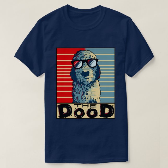 Camiseta Funny Goldendoodle Gift Golden Doodle The Dood Pri (Diseño del anverso)
