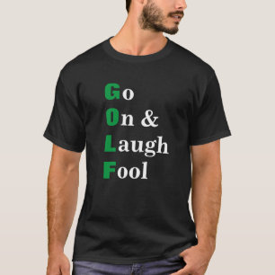 Camiseta Funny Golf Black