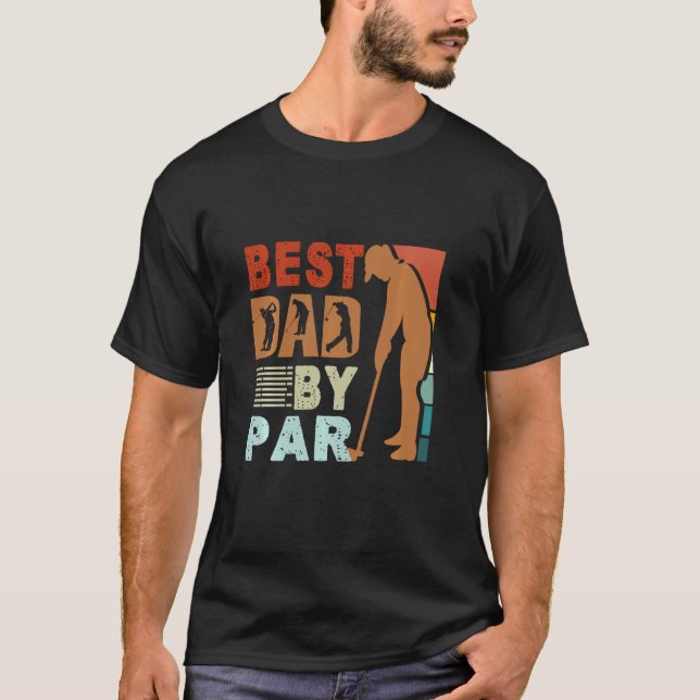 Camiseta Funny Golf Dad Golfers Sport Hobby Golfing Dad (Anverso)