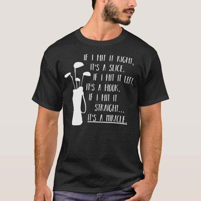 Camiseta Funny Golf Sayings Funny Golfing (Anverso)