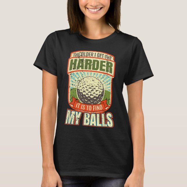 Camiseta Funny Golf Shirts For Men  (Anverso)
