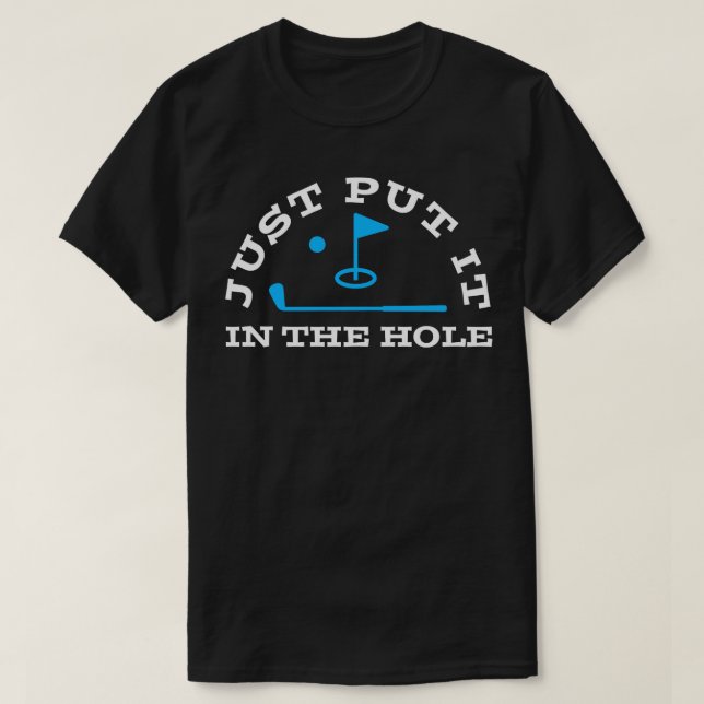 CAMISETA FUNNY GOLFING 5 (Diseño del anverso)
