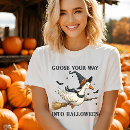 Camiseta Funny Goose Halloween