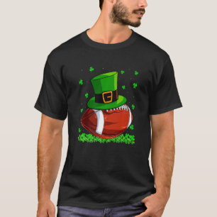 Camiseta Funny Gorra del amante del fútbol Shamrock Irish S