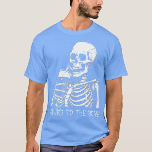 Camiseta Funny Gótico Skeleton Hombres Mujeres Funny Hallow