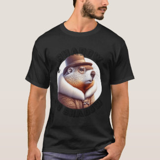 Camiseta Funny Goundhog Graphic 