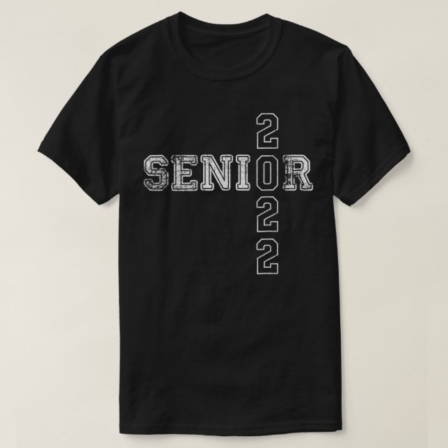 Camiseta Funny Graduation School College Senior 2022 Class  (Diseño del anverso)