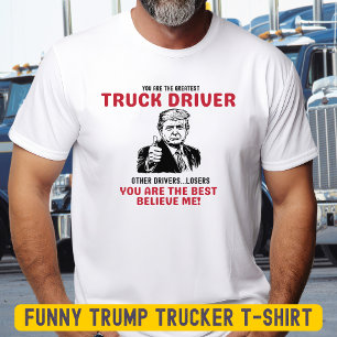 Camiseta Funny Gran Conductor de Camiones Trump