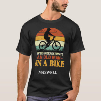 Camiseta Funny Grandpa Bike Rider
