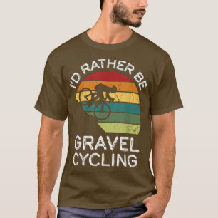 Camiseta Funny Gravel Ciclismo Biker Road Bike Retro Vintag