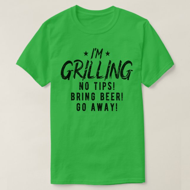 Camiseta Funny Grill Barbecue SMoker Grilling (Diseño del anverso)