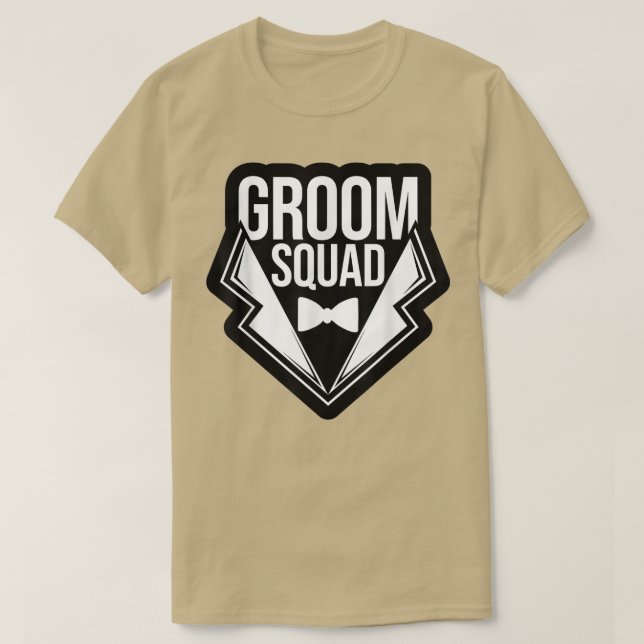 Camiseta Funny Groomsmen Aparato De Bachelor Party Para Hom (Diseño del anverso)