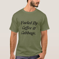Funny Guay alimentado por hombres de café y col