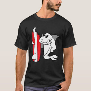 Camiseta Funny Guay Cute Sharfer Surfboard Surfing