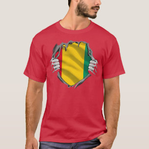 Camiseta Funny Guinea Flag Country Africa