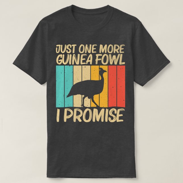 Camiseta Funny Guinea Fowl Design For Men Women Guinea Hen  (Diseño del anverso)