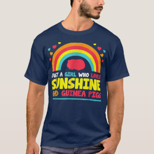 Camiseta Funny Guinea Pig and Sunshine