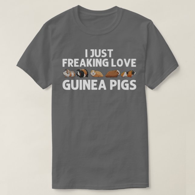 Camiseta Funny Guinea Pig Art For Men Women Rodent Animal G (Diseño del anverso)