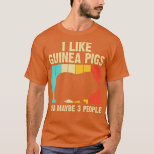 Camiseta Funny Guinea Pig Design For Men Women Kids Guinea 
