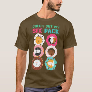 Camiseta Funny Guinea Pig Donut Six Pack