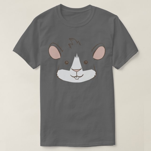Camiseta Funny Guinea Pig Face  (Diseño del anverso)