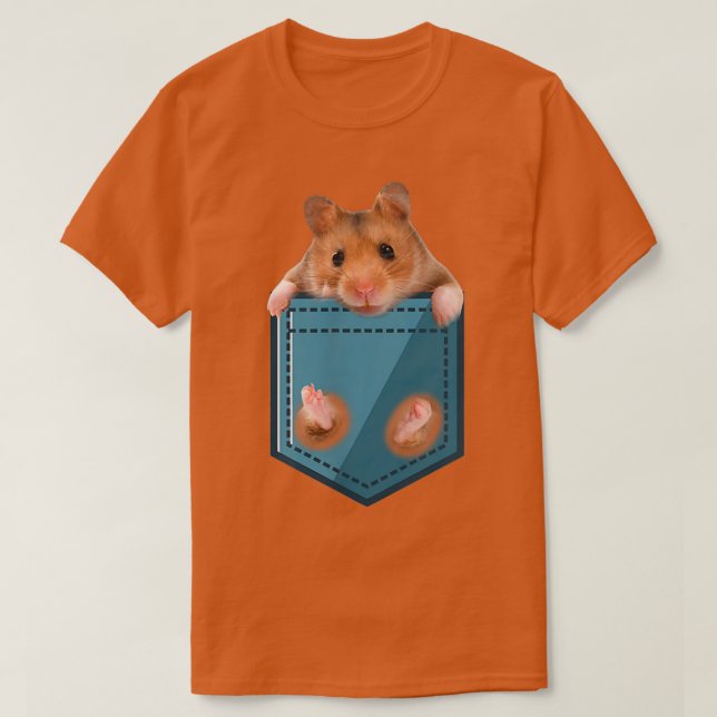 Camiseta Funny Guinea Pig in Your Pocket  (Diseño del anverso)