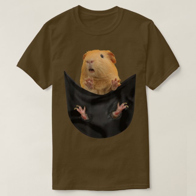 Camiseta Funny Guinea Pig In Your Pocket Shirt 1527  (Diseño del anverso)