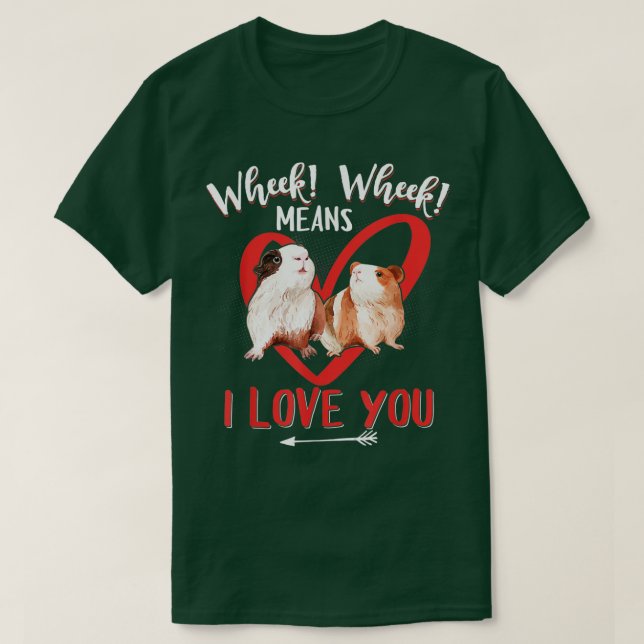 Camiseta Funny Guinea Pig Lover  for Women and Men Guinea P (Diseño del anverso)