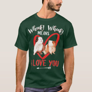 Camiseta Funny Guinea Pig Lover  for Women and Men Guinea P