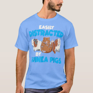 Camiseta Funny Guinea Pig Lover Graphic for Women and Men G