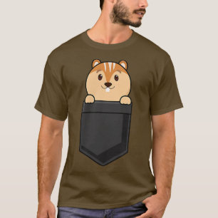 Camiseta Funny Guinea Pig Lover Shirt Guinea Pig In Pocket 