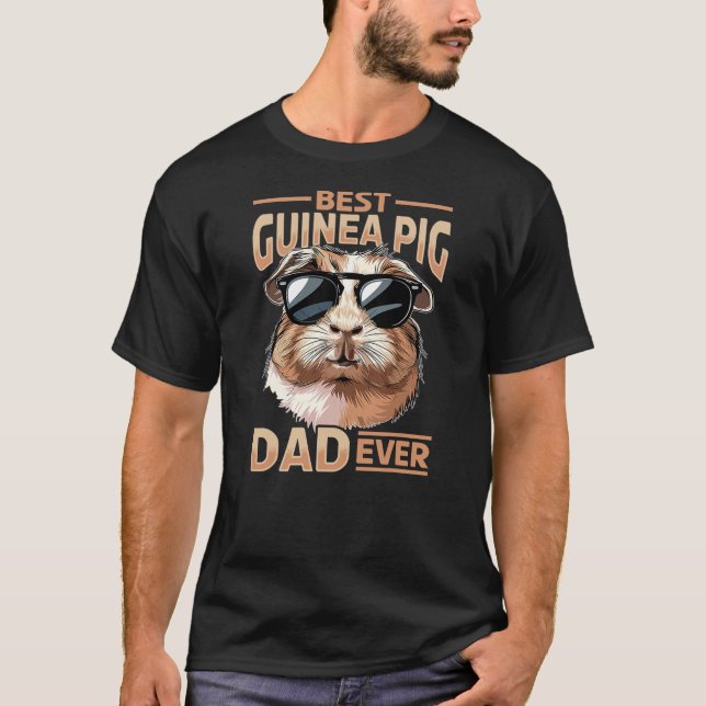 Camiseta Funny Guinea Pig Pet Lover Rodent Animal Best Guin (Anverso)