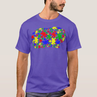 Camiseta Funny Guinea pig Puzzle Animals Lover Autism Aware