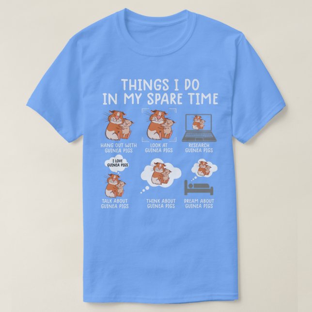 Camiseta funny guinea pig shirt srcastic humor guinea pig p (Diseño del anverso)