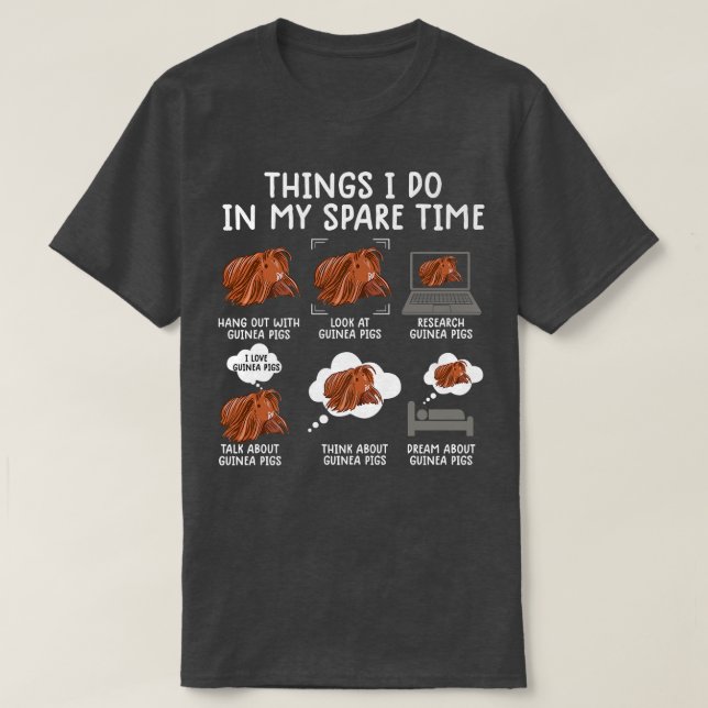 Camiseta funny guinea pig shirt srcastic humor guinea pig p (Diseño del anverso)