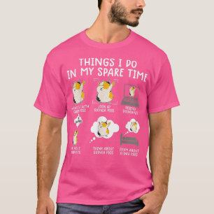 Camiseta Funny Guinea Pig Shirt Srcastic Humor Guinea Pig P