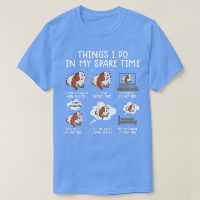 Camiseta Funny Guinea Pig Shirt Srcastic Humor Guinea Pig P (Diseño del anverso)