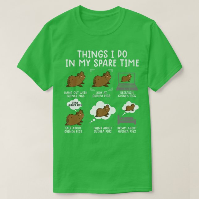 Camiseta funny guinea pig shirt srcastic humor guinea pig p (Diseño del anverso)