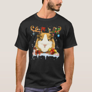 Camiseta Funny Guinea Pig Xmas Tshirt Guinea Pig Christmas