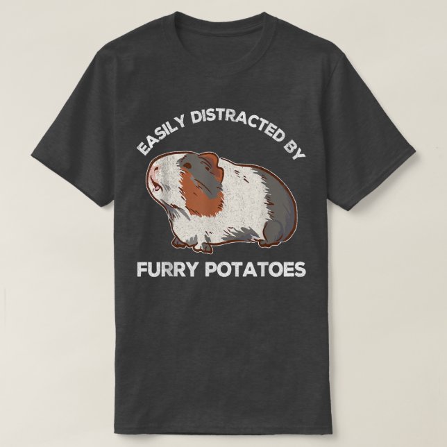 Camiseta Funny Guinea Pigs Lover Wheek Furry Potato Guinea  (Diseño del anverso)