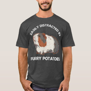 Camiseta Funny Guinea Pigs Lover Wheek Furry Potato Guinea