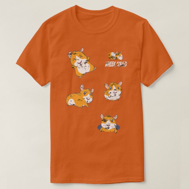 Camiseta Funny Guinea SquadGuinea Pig  (Diseño del anverso)