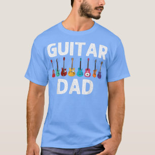 Camiseta Funny Guitar Art Dad Father Guitar Player Music In