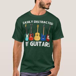 Camiseta Funny Guitar Art Men Women Guitar Lovers Players G