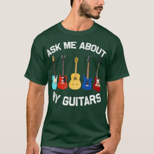 Camiseta Funny Guitar Art Men Women Guitar Lovers Players G