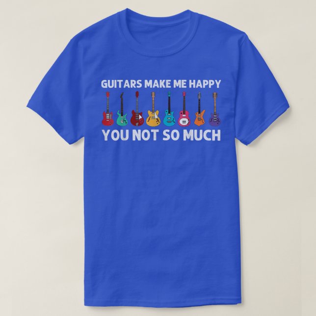 Camiseta Funny Guitar Art Men Women Guitar Player Music Ins (Diseño del anverso)