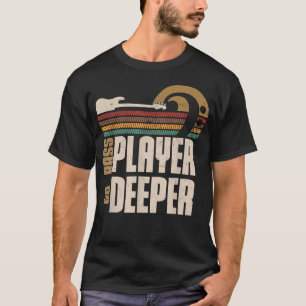 Camiseta Funny Guitar Bass Jugadores Bass Guitar Battend Vi