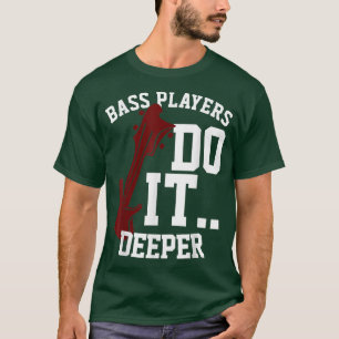 Camiseta Funny Guitar Bass Jugadores Bass Guitarist 82